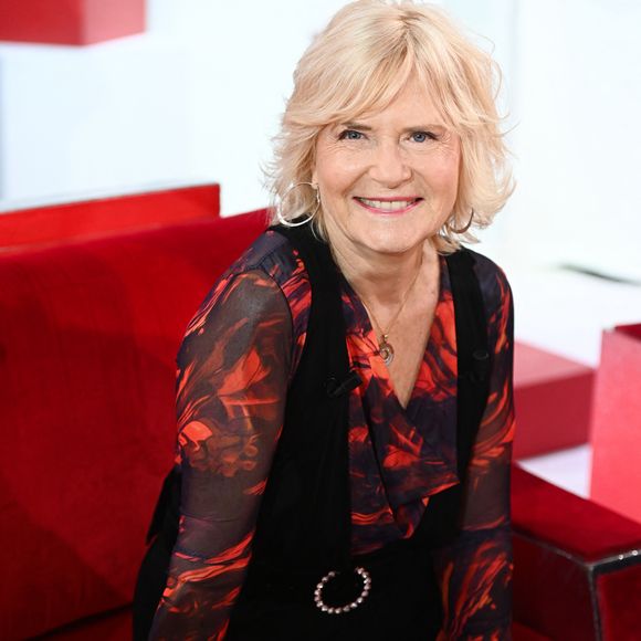 Exclusif - Catherine Ceylac - Enregistrement de l'émission Vivement dimanche au studio Rive Gauche, presentée par Michel Drucker . Diffusion sur France 3 le 22/03/2026. Photos prises le 11 mars 2026. © Guillaume Gaffiot / Bestimage