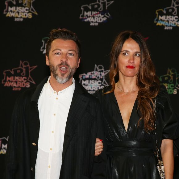 Christophe Maé et sa femme Nadège Sarron - 21ème édition des NRJ Music Awards au Palais des festivals à Cannes le 9 novembre 2019. © Dominique Jacovides/Bestimage