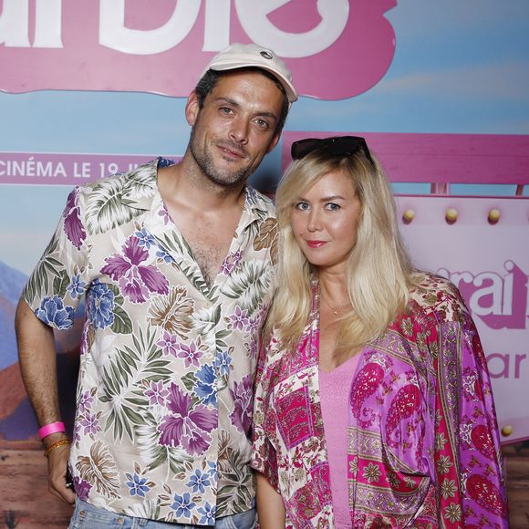 Exclusif - Baptiste des Monstiers, Enora Malagré - Avant-première du film "Barbie" au Grand Rex à Paris le 18 juillet 2023. © Denis Guignebourg/Bestimage