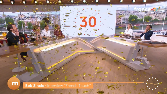Bob Sinclar invité de "Télématin" sur France 2