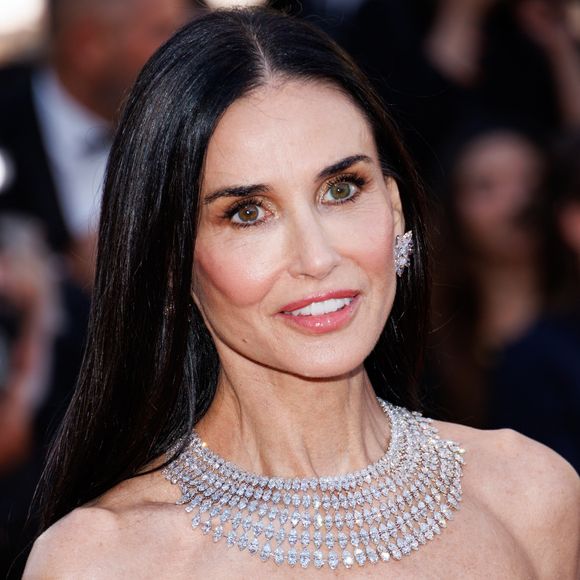 Demi Moore - Montée des marches du film " La vénus électrique " pour la cérémonie d'ouverture du 79ème Festival International du Film de Cannes, le 12 mai 2026. © Jacovides-Moreau /Bestimage