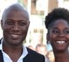 "C'était dur pour tout le monde, assure le journaliste star de TF1. C'est sans doute le renoncement à un modèle (...) A un moment, il faut faire des choix d'équilibre. Et ces choix d'équilibre, ils sont forcément un peu égoïstes, ils sont forcément un peu personnels."
Harry Roselmack et son ex-femme Chrislaine avant la projection du film "Free state of Jones" lors du 42e Festival du cinéma Américain de Deauville à Deauville, le 3 septembre 2016. © Denis Guignebourg/BestImage