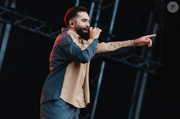 Kendji Girac - Les artistes sur la scène du V and B Fest' à Château-Gontier sur Mayenne le 21 août 2025 
© Alexandre Fumeron / Afterdepth / Bestimage