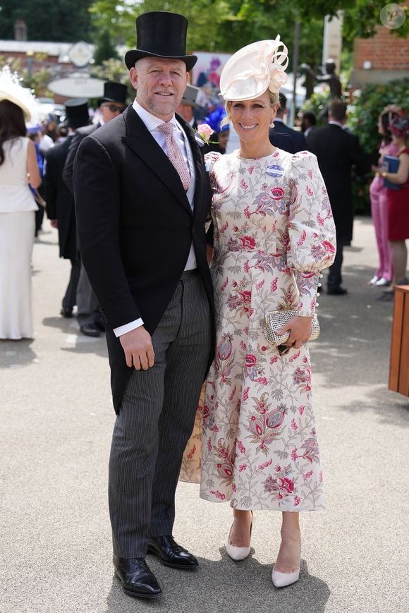 Mike Tindall et Zara Phillips le 19 juin 2024.

© Julien Burton / Bestimage