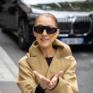 Céline Dion acclamée par ses fans à son arrivée au palace Royal Monceau à Paris, le 28 août 2026. © CYRIL MOREAU / BESTIMAGE