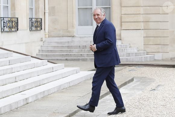 François Bayrou - Les acteurs de l'industrie française, dirigeants d'entreprises, d'élus, des représentants de collectivités et d'associations arrivent pour la réception "accélérer notre réindustrialisation" avec le président de la République française au palais de l'Elysée à Paris, France, le 11 mai 2023. © Michael Baucher/Panoramic/Bestimage