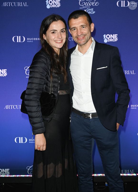 Exclusif - Eric Carrière avec sa fille - 1er Dîner caritatif de la Fondation One Drop au Pavillon Dauphine à Paris le 19 novembre 2021 © COADIC GUIREC / BESTIMAGE