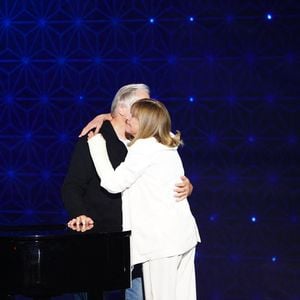 Exclusif - Jean-Jacques Debout, Chantal Goya - Surprises - Enregistrement de l'émission "La boîte à secrets 12", présentée par F.Bollaert et diffusée le 17 décembre sur France 3. Le 5 octobre 2021 © Rubens Hazon / Bestimage