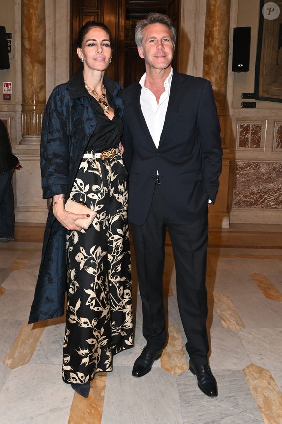 Le prince Emmanuel-Philibert de Savoie, Adriana Abascal - Concerto pour la paix de Omar Harfouch dans la chambre de députés à Rome en Italie le 29 avril 2025. © SGP / BESTIMAGE