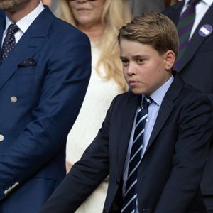Le Prince et la Princesse de Galles, le Prince George et la Princesse Charlotte regardent la finale masculine de Wimbledon entre Jannik Sinner et Carlos Alcaraz, au All England Lawn Tennis and Croquet Club, Wimbledon, Londres, Royaume-Uni. Julien Burton / Bestimage