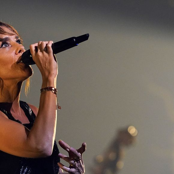 Zaz en concert lors du festival Universal Music de Madrid, le 24 juillet 2022. 
© Alterphotos / Panoramic / Bestimage