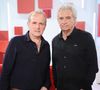 c'est leurs interprètes Vincent Dubois et Jean-Christian Fraiscinet qui fouleront le plateau de France 3 

Exclusif - Jean-Christian Fraiscinet et Dominiquer Rocheteau lors de l'enregistrement de l'émission Vivement dimanche au studio Rive gauche, présentée par M.Drucker, diffusée sur France 3 le 10 mai 2026, à Paris, France, le 14 avril 2026. © Guillaume Gaffiot/Bestimage
