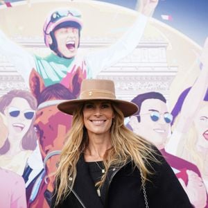 Sophie Thalmann-Soumillon - 104ème édition du Qatar Prix de l'Arc de Triomphe à l'hippodrome Paris Longchamp le 5 octobre 2025. © Anne-Sophie Guebey/Bestimage