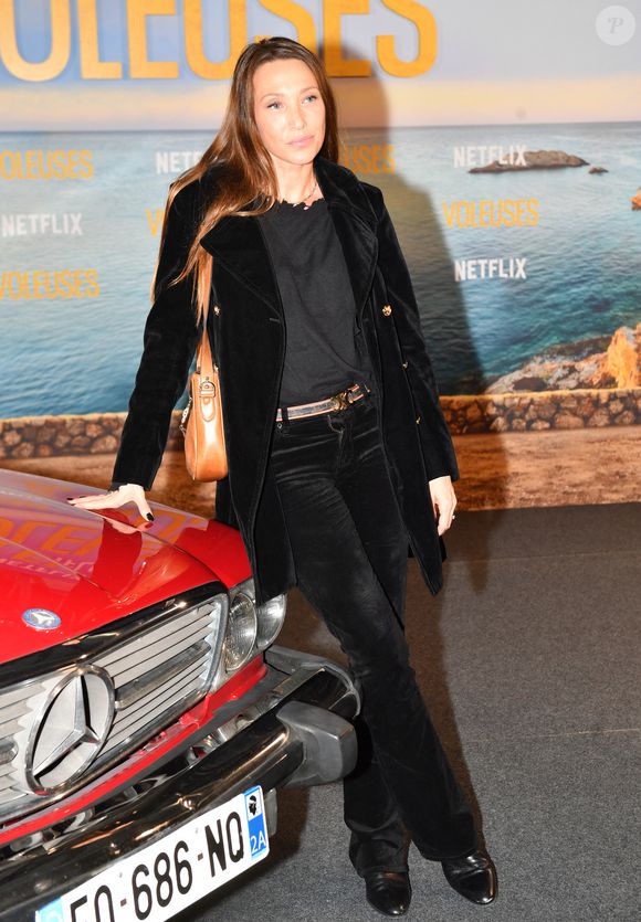 Laura Smet - Avant-première du film "Voleuses" diffusé sur Netflix. Paris le 24 octobre 2023.
© Veeren / Bestimage
