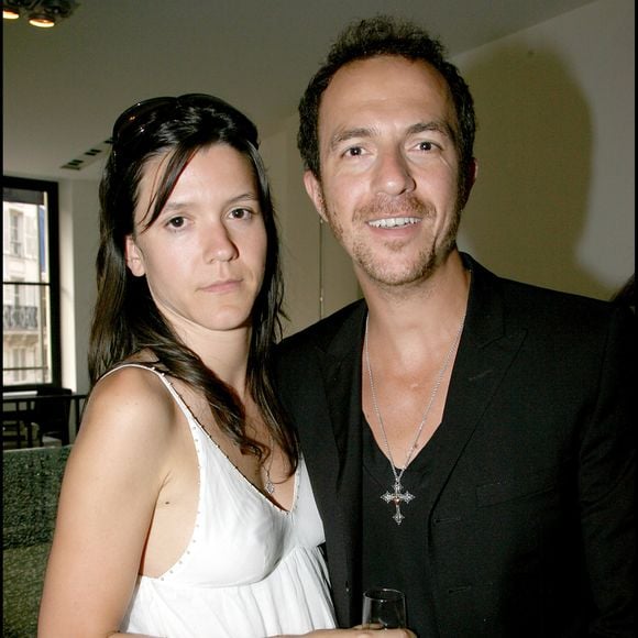 Calogero et son ex-femme Hortense à la soirée de présentation de l'agence immobilière "propriétés parisiennes" au 95 rue du Faubourg Saint-Honoré.
Crédit : RINDOFF-GUIREC / BESTIMAGE