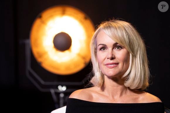 Laeticia Hallyday - Enregistrement de l'émission "La chanson secrète", présentée par N.Aliagas et diffusée le 1er décembre sur TF1
© Guillaume Gaffiot-Cyril Moreau / Bestimage