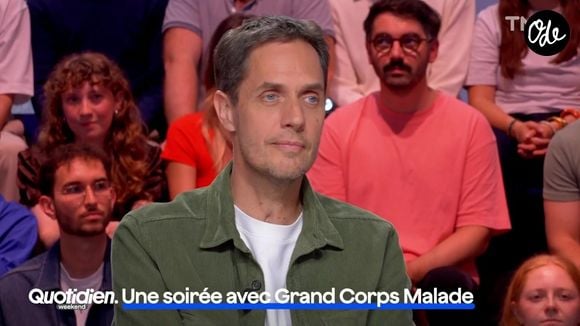 Il a profité de ce séjour pour écrire les premiers morceaux de son prochain album.

Grand Corps Malade sur la plateau de l'émission "Quotidien"