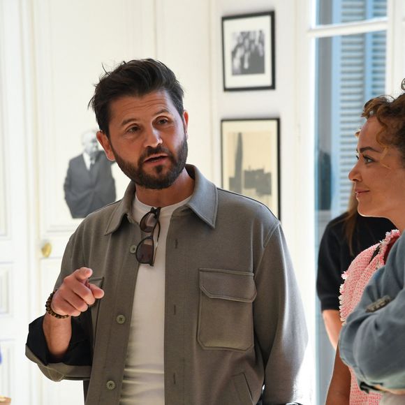 Christophe Beaugrand - D.Lisnard, maire de Cannes, reçoit les animateurs de l'émission Ninja Warrior, à l'Hôtel de Ville de Cannes, le 31 mars 2025. 
© Lionel Urman / Bestimage