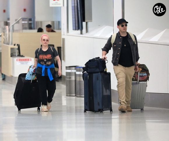 Quatre jours après le décès, l'avocat de Brian Hickerson, Sloan Ellis, a pris la parole.

Hayden Panettiere aux côtés de Brian Hickerson à Los Angeles en train de récupérer ses bagages.

Backgrid USA / Bestimage