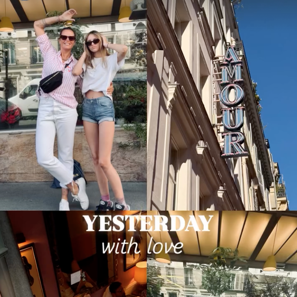 Story Instagram de Laure Manaudou avec sa fille Manon, @lauremanaudouoff