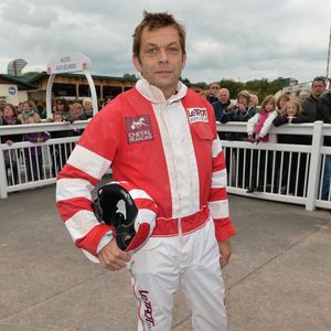 Laurent Mariotte participe à la 20ème course Epona à Cabourg, France, le 12 octobre 2013. Photo par Jeremy Charriau/ABACAPRESS.COM