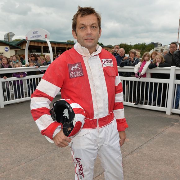 Laurent Mariotte participe à la 20ème course Epona à Cabourg, France, le 12 octobre 2013. Photo par Jeremy Charriau/ABACAPRESS.COM