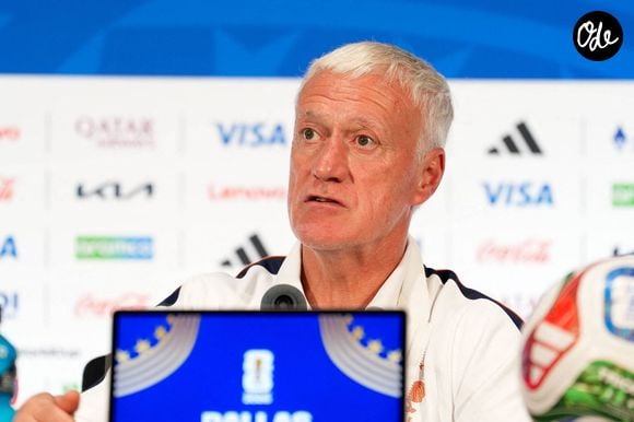 "Je me sens dans la responsabilité que l’on a. Ce n’est pas un match amical", a rappelé le sélectionneur.

Didier Deschamps lors de la conférence de presse avant le match France vs Espagne - Coupe du monde 2026 - 13/07/2026.

© Imago / PsnewZ / Bestimage