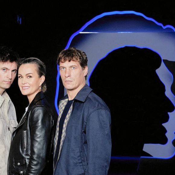 Raphaël Quenard et Laeticia Hallyday lors d'un rendez-vous à Paris le 16 juin 2024. © Cyril Moreau / Bestimage