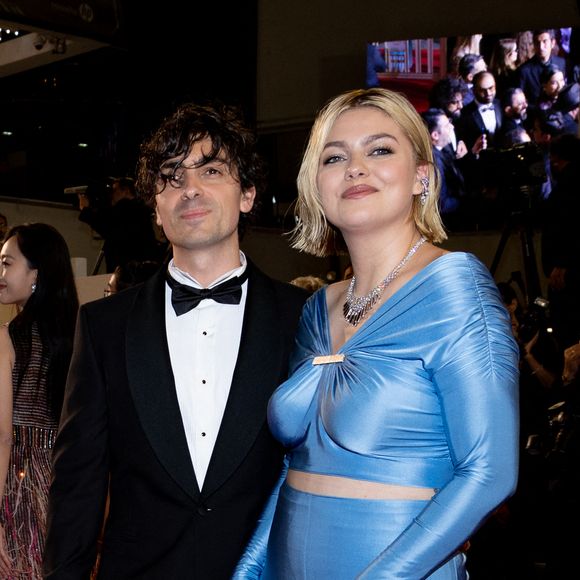 Florian Rossi et sa compagne Louane Emera - Montée des marches du film « The Idol » lors du 76ème Festival International du Film de Cannes, au Palais des Festivals à Cannes. Le 22 mai 2023
© Jacovides-Moreau / Bestimage