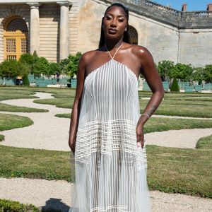 Aya Nakamura assiste au défilé Jacquemus Menswear Spring/Summer 2026 dans le cadre de la semaine de la mode à Paris, France, le 29 juin 2025. Photo par Aurore Marechal/ABACAPRESS.COM