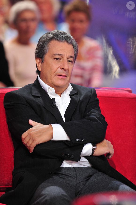 Christian Clavier lors de l'enregistrement de l'émission Vivement Dimanche a Paris, France, le 15 septembre 2009. Photo Max Colin/ABACAPRESS.COM