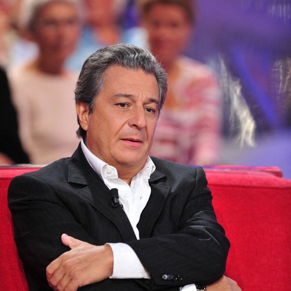 Christian Clavier lors de l'enregistrement de l'émission Vivement Dimanche a Paris, France, le 15 septembre 2009. Photo Max Colin/ABACAPRESS.COM