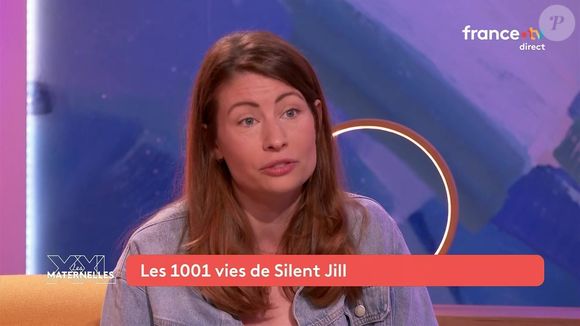 Silent Jill a fait quelques confidences au sujet de sa première grossesse. Capture d'écran France 5