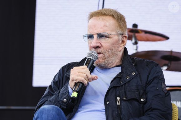 Christophe Lambert est vu sur scène pour une interview avec des fans pendant la foire Como Fun à LarioFiere à Erba. 
 © Alessandro Bremec/SOPA Images via ZUMA Press Wire