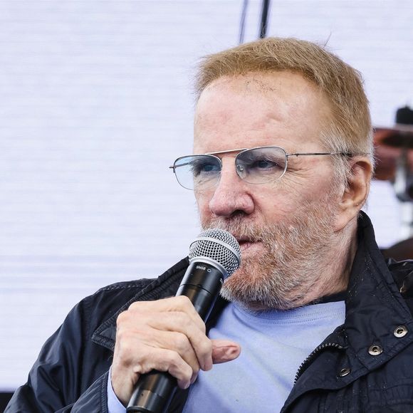 Christophe Lambert est vu sur scène pour une interview avec des fans pendant la foire Como Fun à LarioFiere à Erba. 
 © Alessandro Bremec/SOPA Images via ZUMA Press Wire