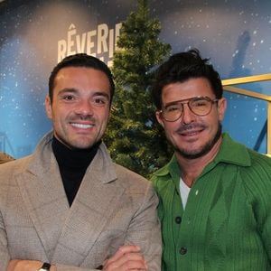 Frédéric Merlin, directeur du BHV et Vincent Niclo lors du lancement des rêveries de Noël au BHV / Marais à Paris le 18 novembre 2025.
© Philippe Baldini / Bestimage