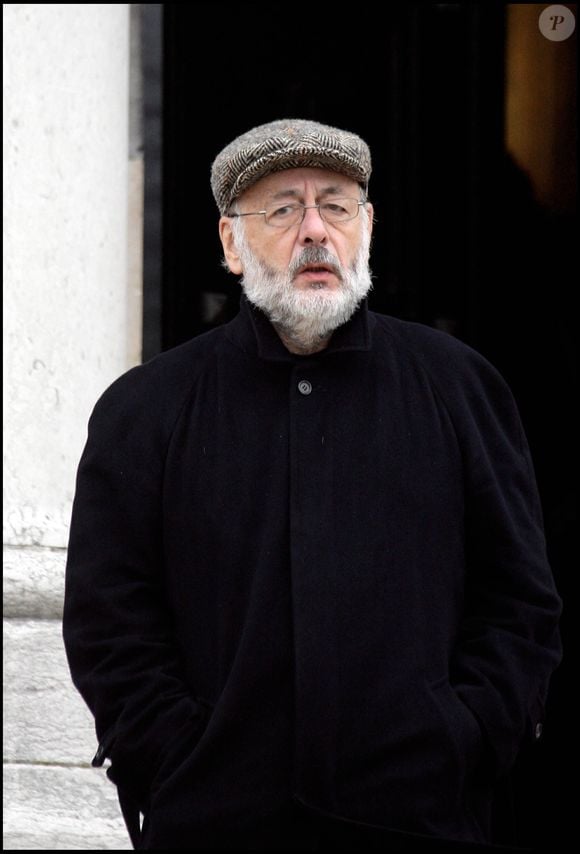 Bertrand Blier au père Lachaise à Paris en 2007