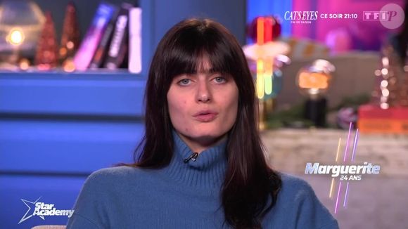 Marguerite lors de la quotidienne de la "Star Academy 2024" du 9 décembre, sur TF1