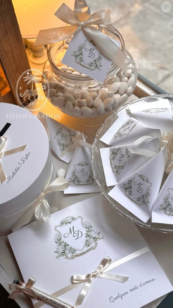 Mariage de Dylan et Mathilde Deschamps, 30 août 2025 @Instagram