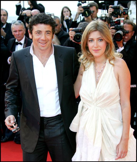 Patrick Bruel et Amanda Sthers durant la 60ème édition du Festival de Cannes en 2007. 
© Guilaume Gaffiot / Bestimage