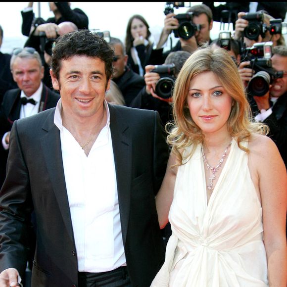 Patrick Bruel et Amanda Sthers durant la 60ème édition du Festival de Cannes en 2007. 
© Guilaume Gaffiot / Bestimage