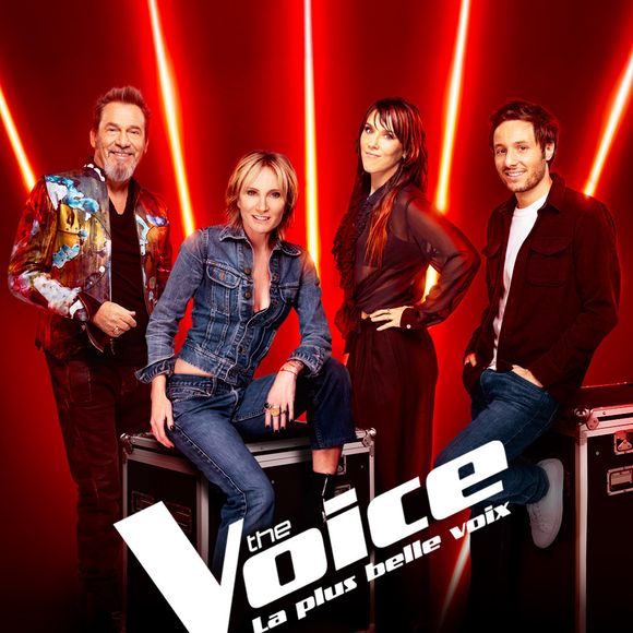 Florent Pagny, Patricia Kaas, Zaz et Vianney, les coachs de la 14e saison de "The Voice" sur TF1. Thomas Braut/TF1