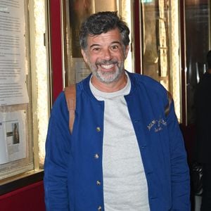 Stéphane Plaza - Générale du spectacle de "Larsène" au théâtre de la Gaîté-Montparnasse à Paris le 3 avril 2023. © Coadic Guirec/Bestimage