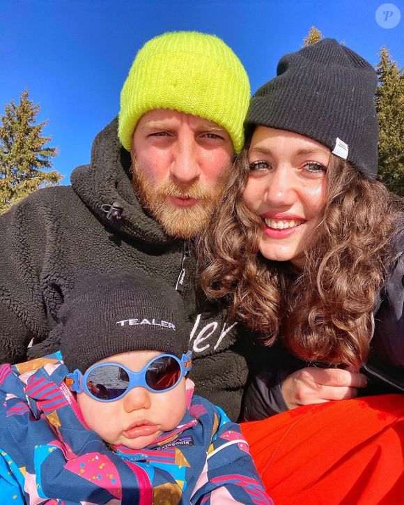 Louise Chabat en famille sur Instagram. Instagram