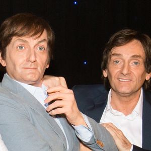 Pierre Palmade dévoile son personnage de cire au Musée Grévin le 26 octobre 2021 à Paris.