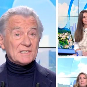 William Leymergie aux commandes d'un nouveau numéro de "William à midi" sur C8 ce lundi 24 février 2025 (Capture d'écran).