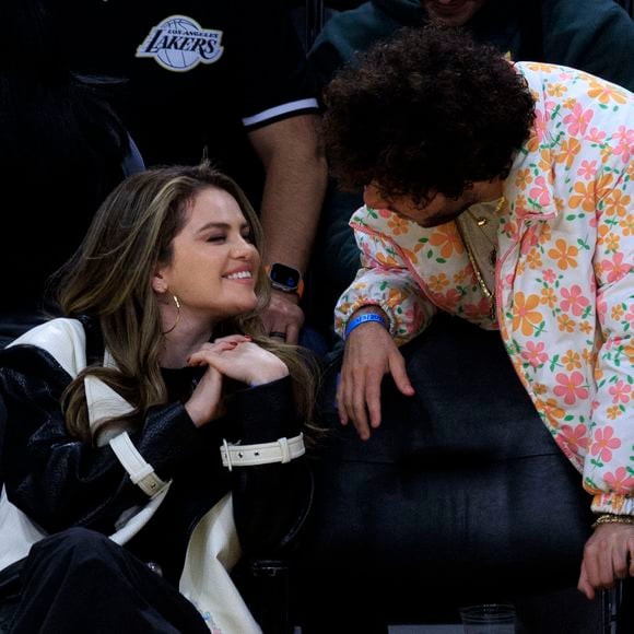 Selena Gomez et Benny Blanco sont en couple depuis deux ans

Selena Gomez et Benny Blanco assistent au match NBA entre les Los Angeles Lakers et le Miami Heat au Crypto.com Arena à Los Angeles, CA, USA. Photo by Javier Rojas/PI via Zuma Press Wire/ABACAPRESS.COM