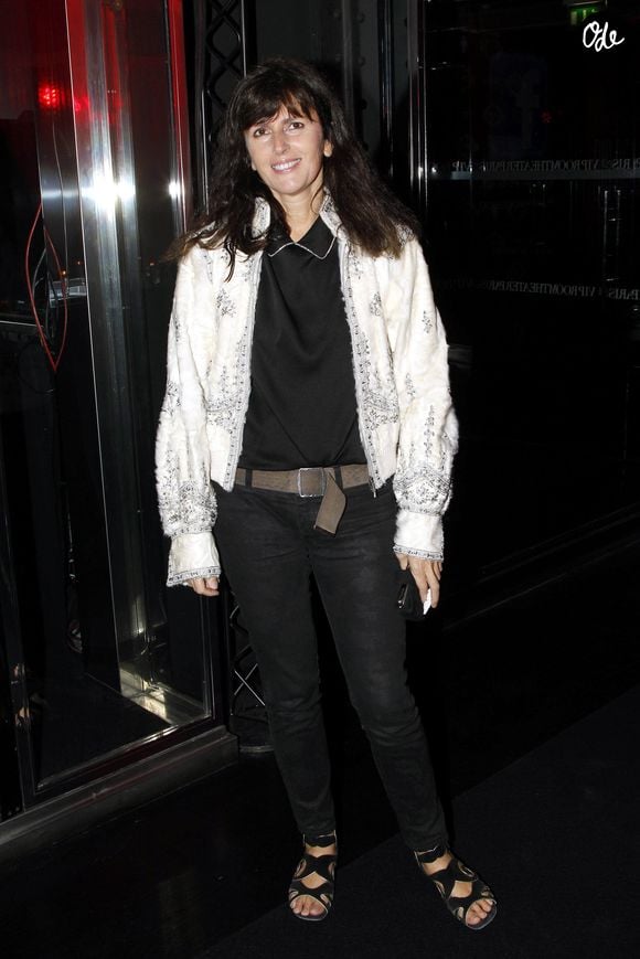 Virginie Viard - Dîner en l'honneur de Karl Lagerfeld à Paris, le 19 octobre 2011. 

© Bestimage