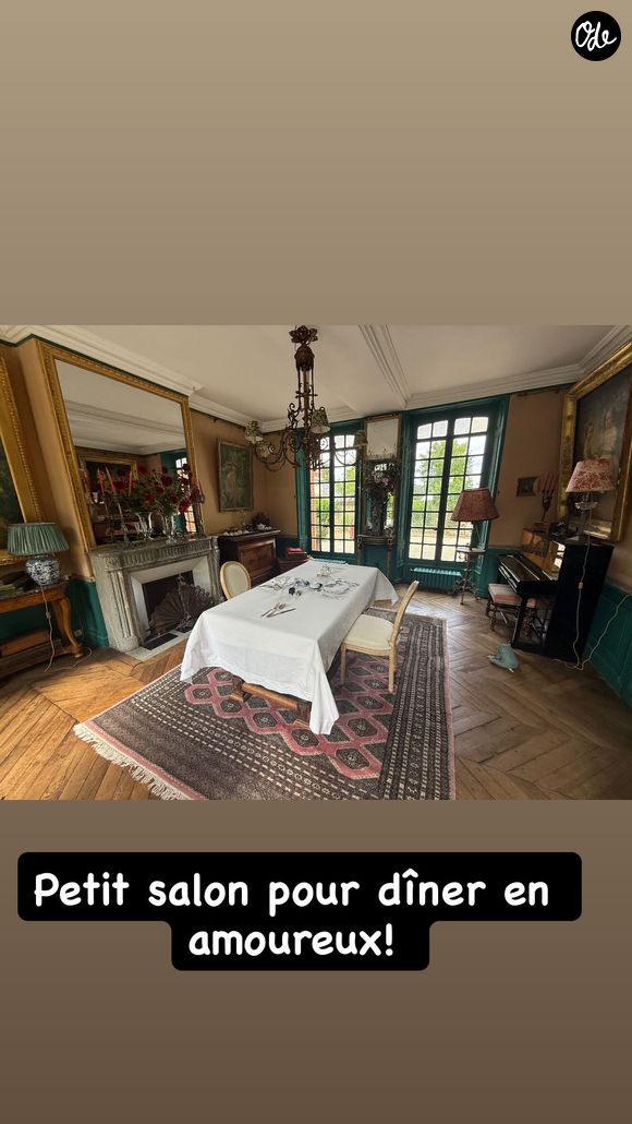 Capture d'écran du compte Instagram de Denis Brogniart.