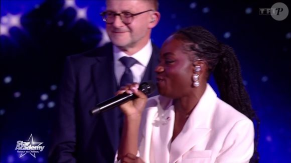 Sarah lors du prime de la "Star Academy" le 17 janvier 2026 sur TF1.